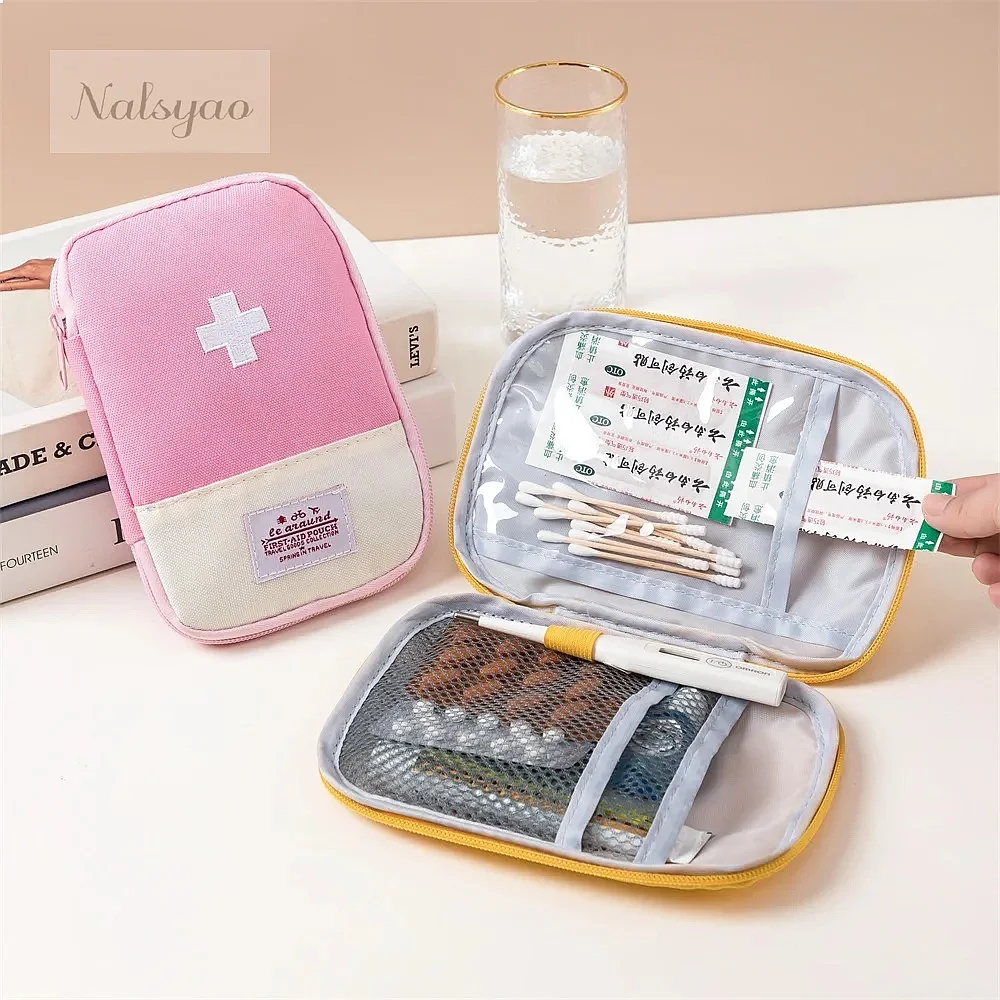 First Aid Kit - 3 Adet/Set Taşınabilir Tıbbi Eşya Saklama