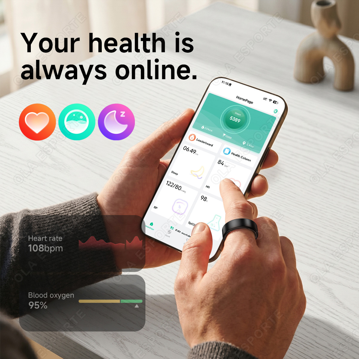 Açık Hava Sporları Akıllı Yüzü - Blood Pressure Monitor incelemesi ve fiyatı